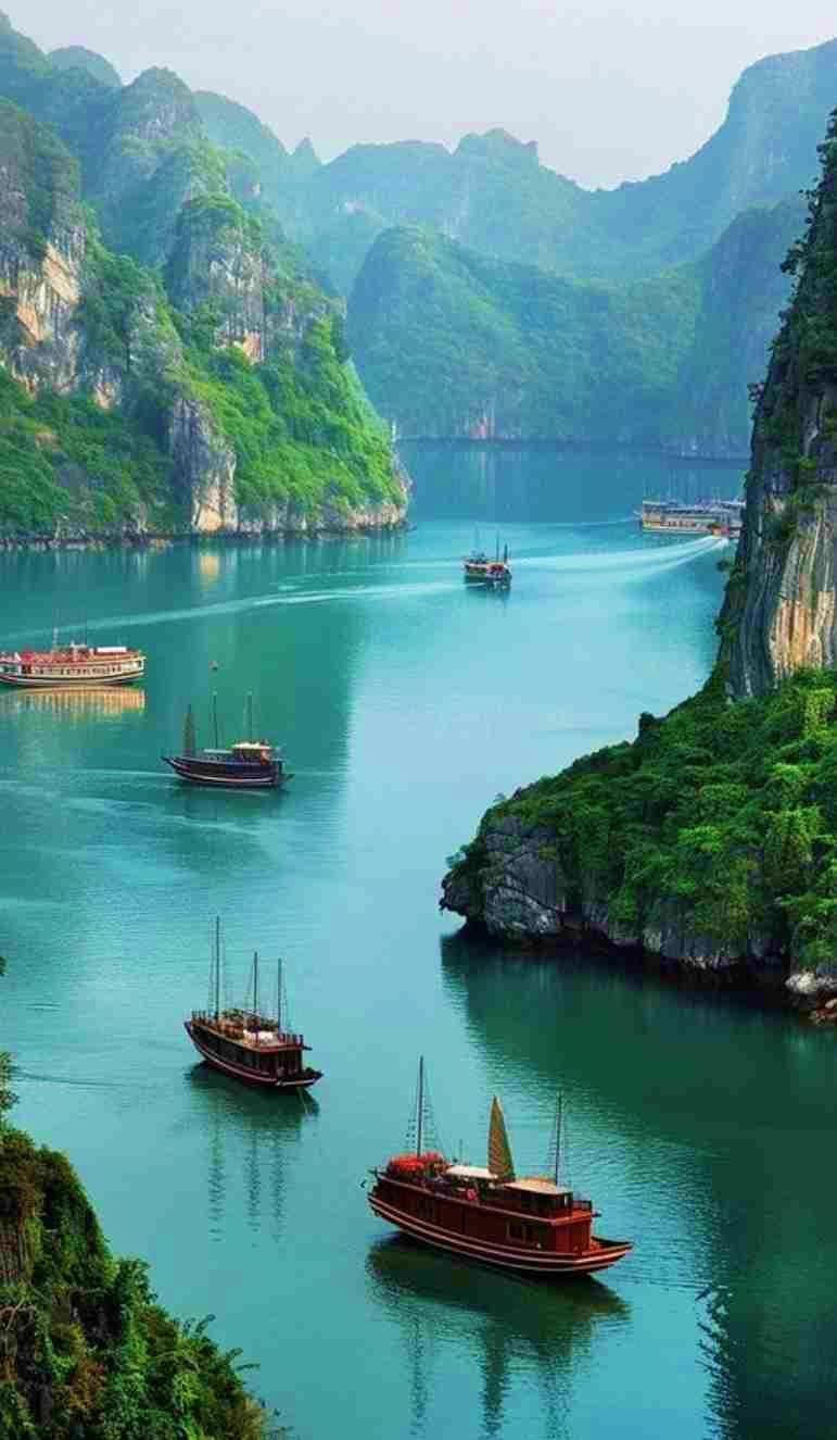 Halong Bay Cruise - Ti Top Island & Pearl Farm (B/L/D) Halong Bay Cruise - Ti Top Island & Pearl Farm (B/L/D)